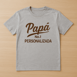 Camiseta personalizada 'Papá No.1'